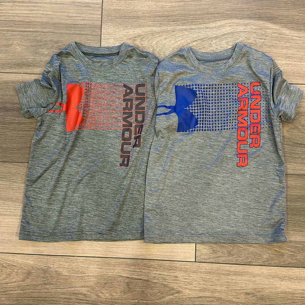 Boys Under Armour Heat Gear Shirts - 2